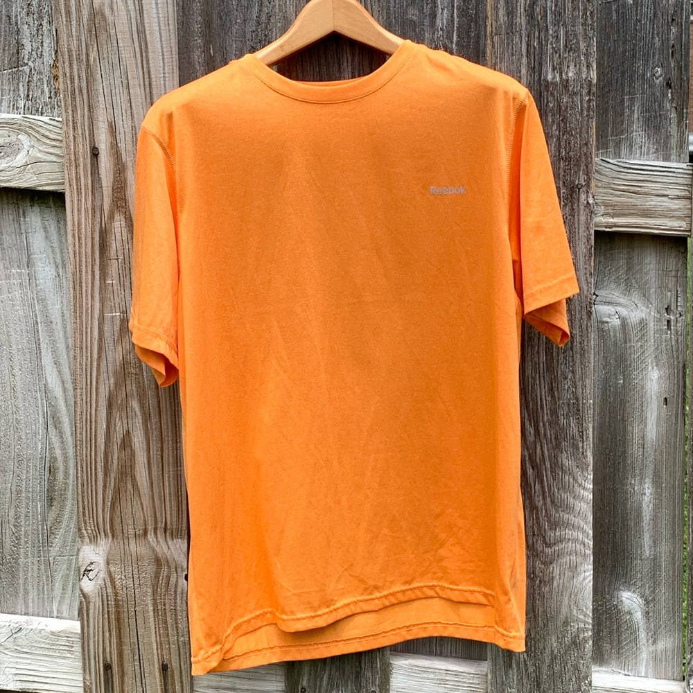 Reebok Orange Performance Shirt Large